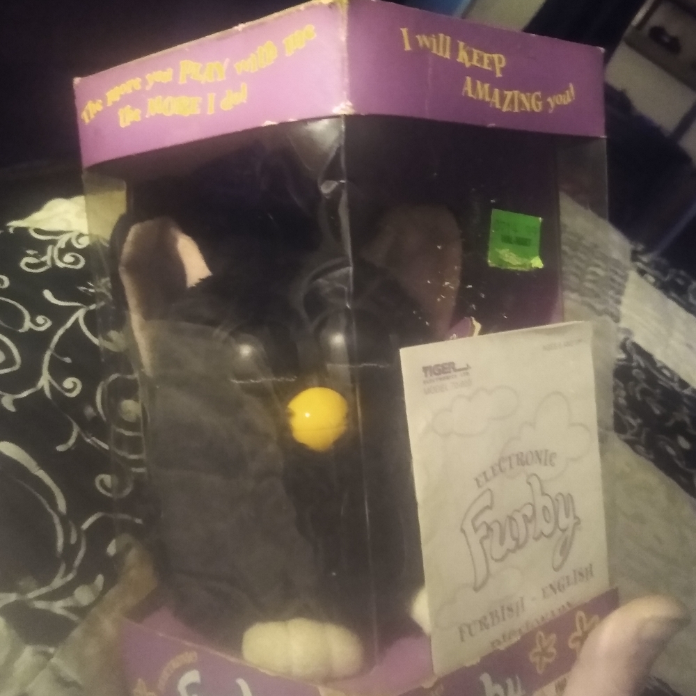 1998 vintage furby still in original box